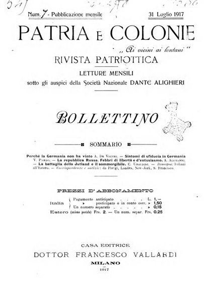 Patria e colonie