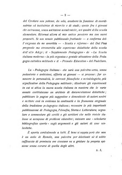 La pedagogia italiana antologia di tecnica scolastica e storia dell'educazione