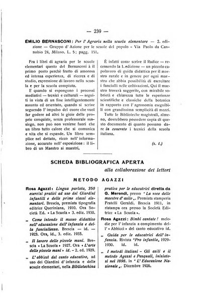 La pedagogia italiana antologia di tecnica scolastica e storia dell'educazione