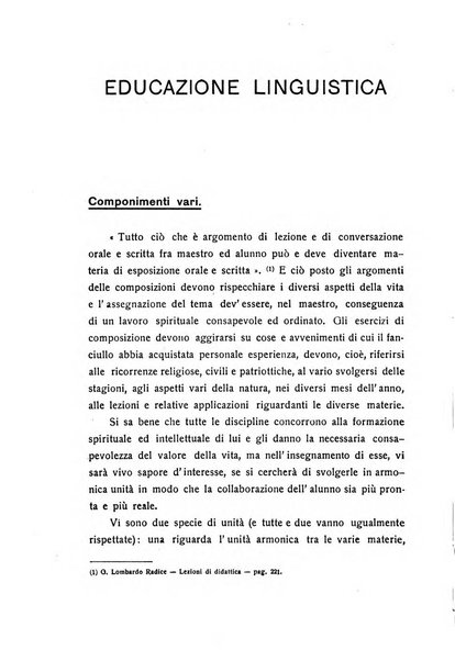 La pedagogia italiana antologia di tecnica scolastica e storia dell'educazione