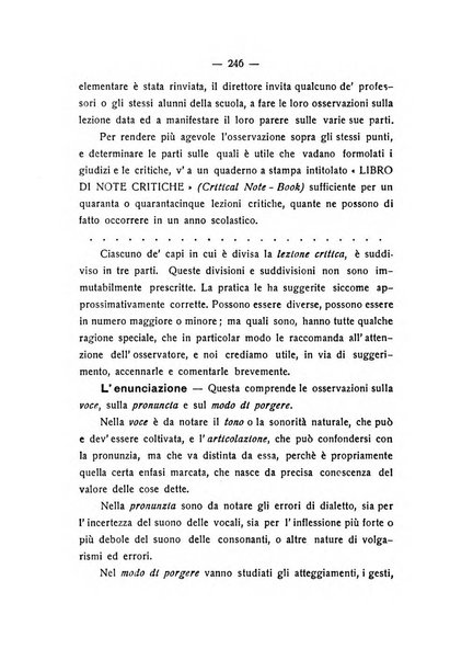 La pedagogia italiana antologia di tecnica scolastica e storia dell'educazione