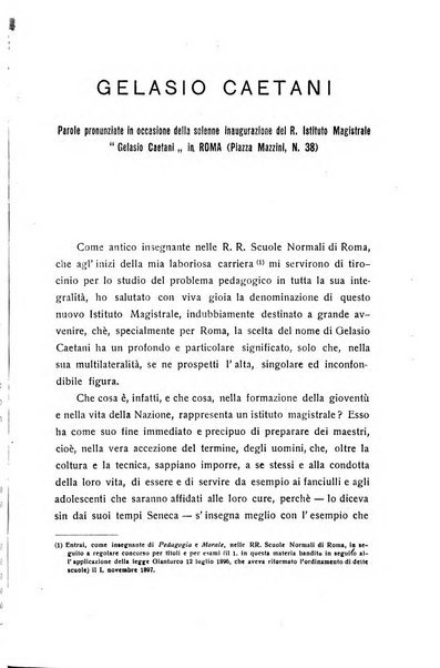 La pedagogia italiana antologia di tecnica scolastica e storia dell'educazione