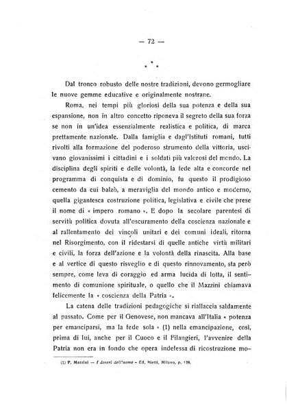 La pedagogia italiana antologia di tecnica scolastica e storia dell'educazione