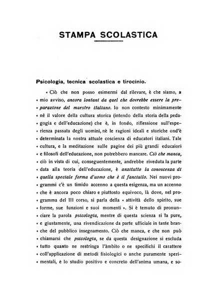 La pedagogia italiana antologia di tecnica scolastica e storia dell'educazione