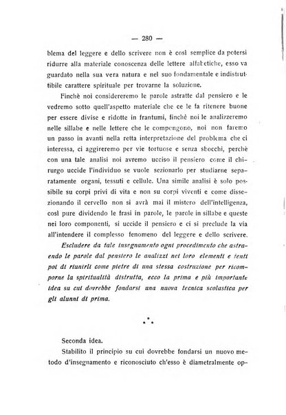 La pedagogia italiana antologia di tecnica scolastica e storia dell'educazione