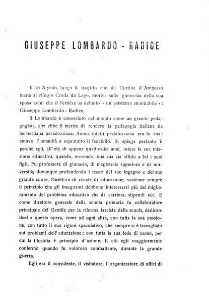 La pedagogia italiana antologia di tecnica scolastica e storia dell'educazione