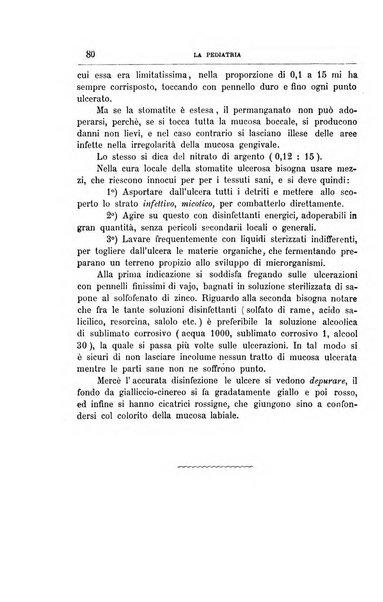 La pediatria periodico mensile indirizzato al progresso degli studi sulle malattie dei bambini