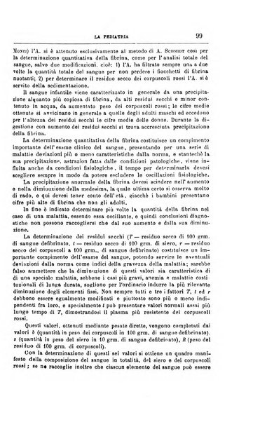 La pediatria periodico mensile indirizzato al progresso degli studi sulle malattie dei bambini