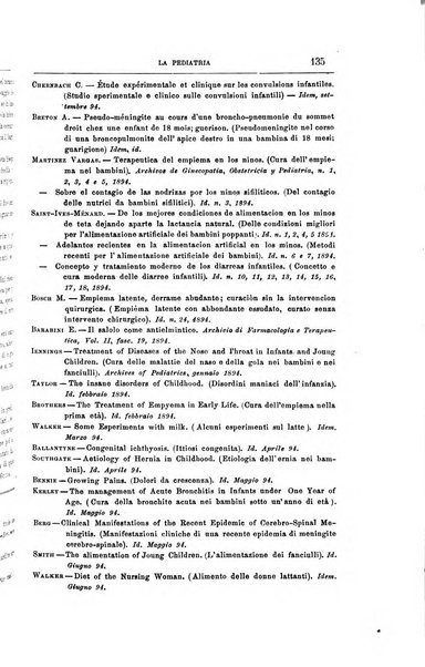 La pediatria periodico mensile indirizzato al progresso degli studi sulle malattie dei bambini