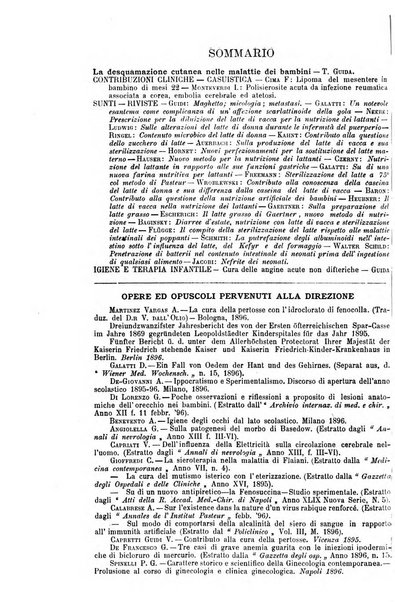 La pediatria periodico mensile indirizzato al progresso degli studi sulle malattie dei bambini