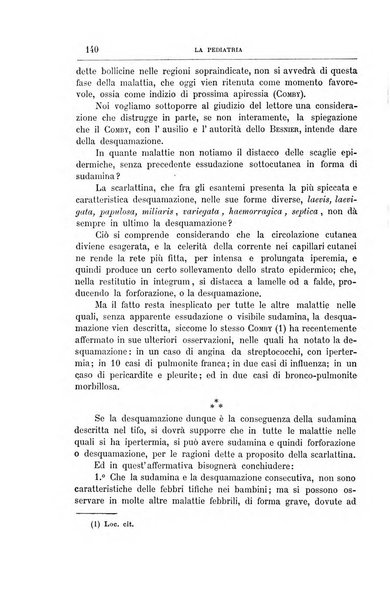 La pediatria periodico mensile indirizzato al progresso degli studi sulle malattie dei bambini