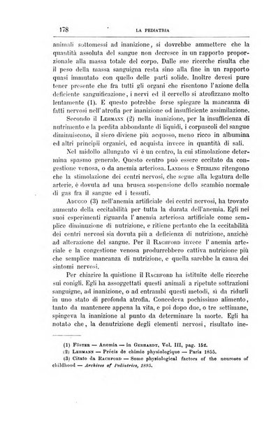 La pediatria periodico mensile indirizzato al progresso degli studi sulle malattie dei bambini