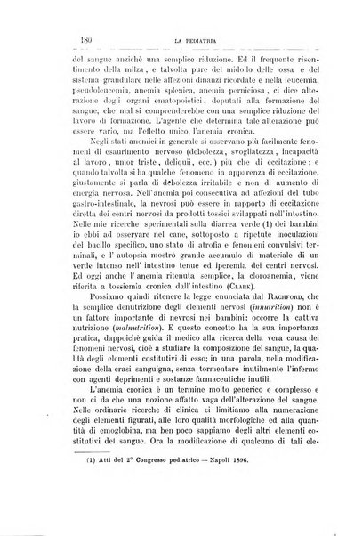 La pediatria periodico mensile indirizzato al progresso degli studi sulle malattie dei bambini