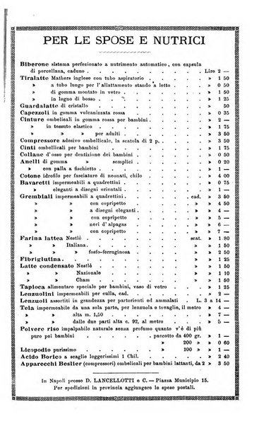 La pediatria periodico mensile indirizzato al progresso degli studi sulle malattie dei bambini