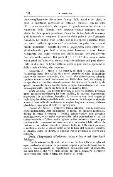 La pediatria periodico mensile indirizzato al progresso degli studi sulle malattie dei bambini