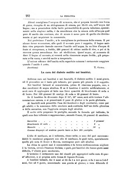 La pediatria periodico mensile indirizzato al progresso degli studi sulle malattie dei bambini