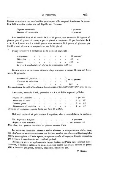 La pediatria periodico mensile indirizzato al progresso degli studi sulle malattie dei bambini