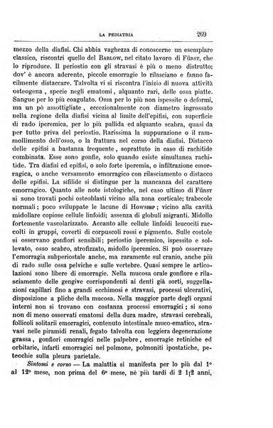 La pediatria periodico mensile indirizzato al progresso degli studi sulle malattie dei bambini