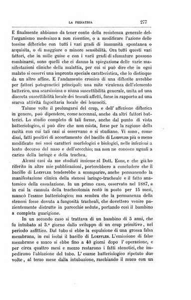 La pediatria periodico mensile indirizzato al progresso degli studi sulle malattie dei bambini