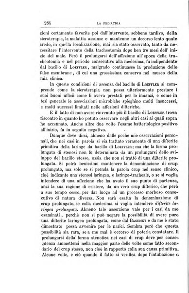 La pediatria periodico mensile indirizzato al progresso degli studi sulle malattie dei bambini