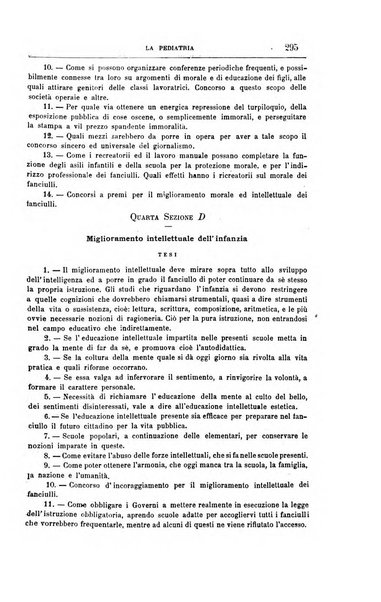 La pediatria periodico mensile indirizzato al progresso degli studi sulle malattie dei bambini