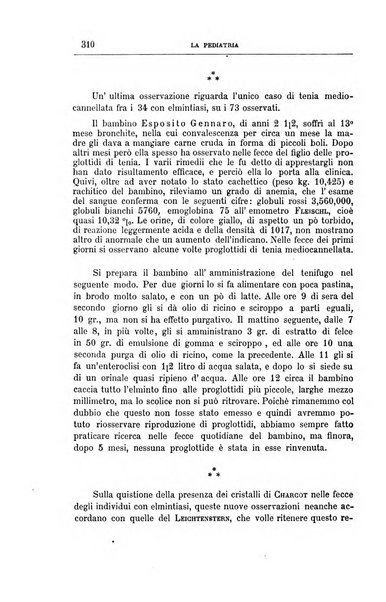 La pediatria periodico mensile indirizzato al progresso degli studi sulle malattie dei bambini