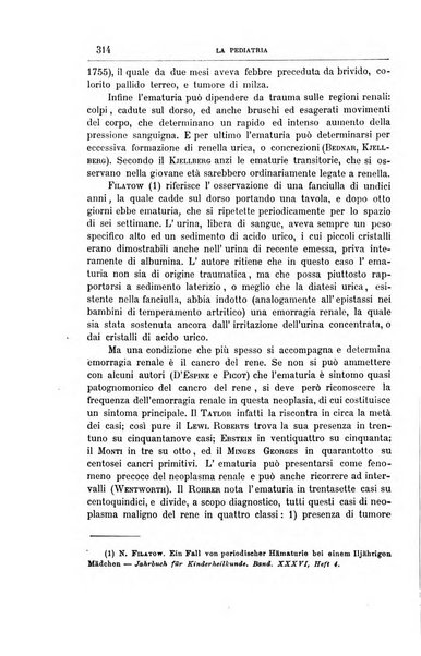 La pediatria periodico mensile indirizzato al progresso degli studi sulle malattie dei bambini