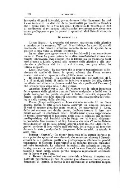 La pediatria periodico mensile indirizzato al progresso degli studi sulle malattie dei bambini