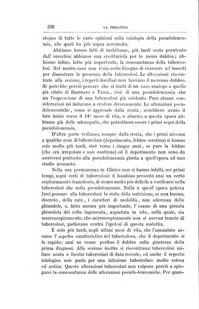 La pediatria periodico mensile indirizzato al progresso degli studi sulle malattie dei bambini