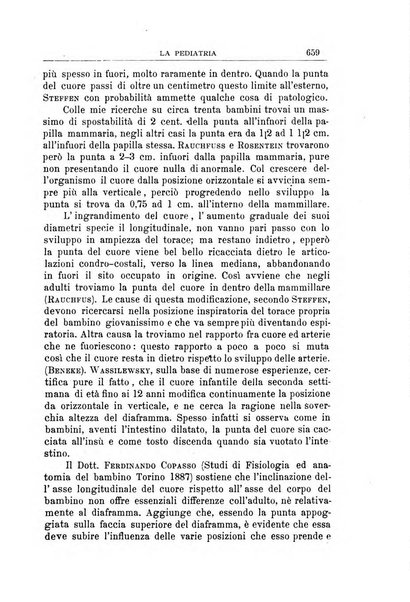 La pediatria periodico mensile indirizzato al progresso degli studi sulle malattie dei bambini