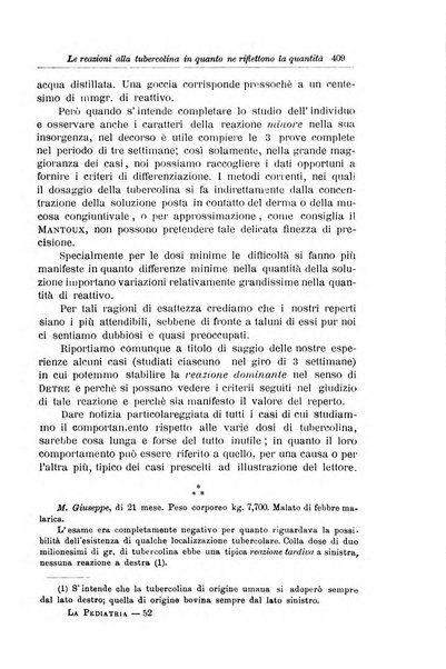 La pediatria periodico mensile indirizzato al progresso degli studi sulle malattie dei bambini