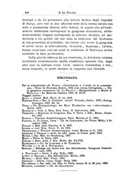 La pediatria periodico mensile indirizzato al progresso degli studi sulle malattie dei bambini