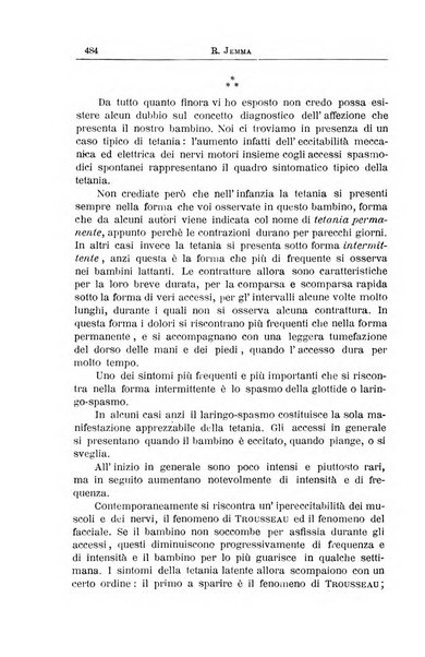 La pediatria periodico mensile indirizzato al progresso degli studi sulle malattie dei bambini