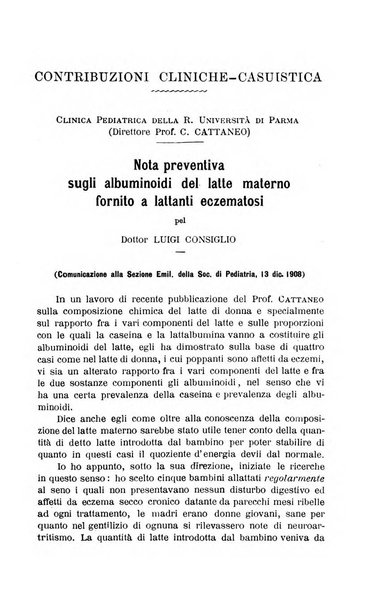 La pediatria periodico mensile indirizzato al progresso degli studi sulle malattie dei bambini