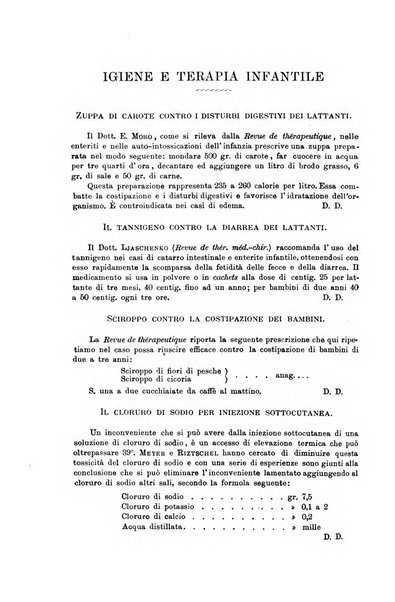 La pediatria periodico mensile indirizzato al progresso degli studi sulle malattie dei bambini