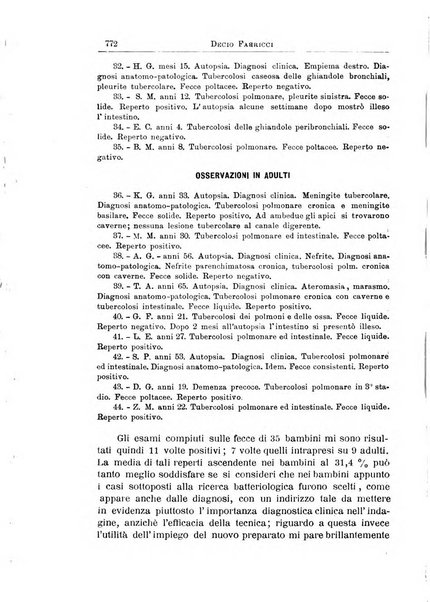 La pediatria periodico mensile indirizzato al progresso degli studi sulle malattie dei bambini