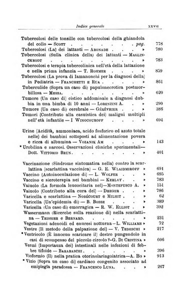 La pediatria periodico mensile indirizzato al progresso degli studi sulle malattie dei bambini