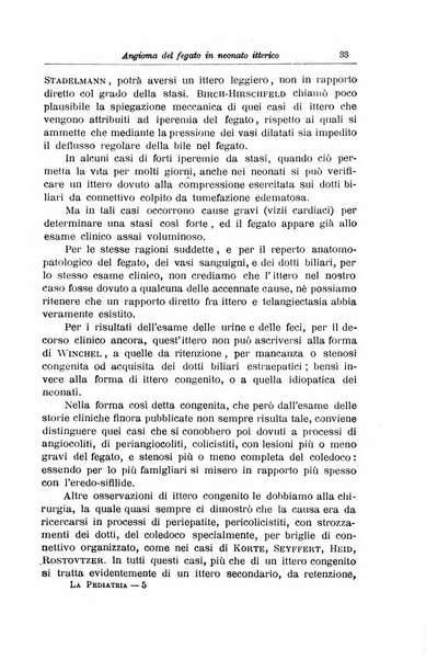 La pediatria periodico mensile indirizzato al progresso degli studi sulle malattie dei bambini