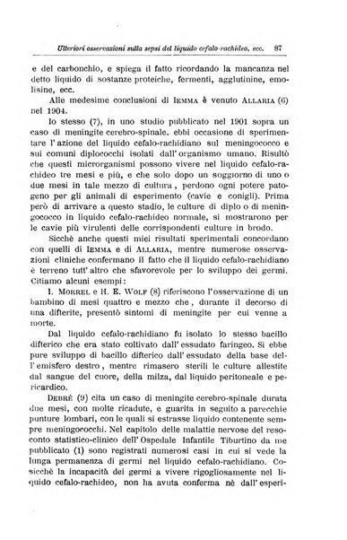 La pediatria periodico mensile indirizzato al progresso degli studi sulle malattie dei bambini