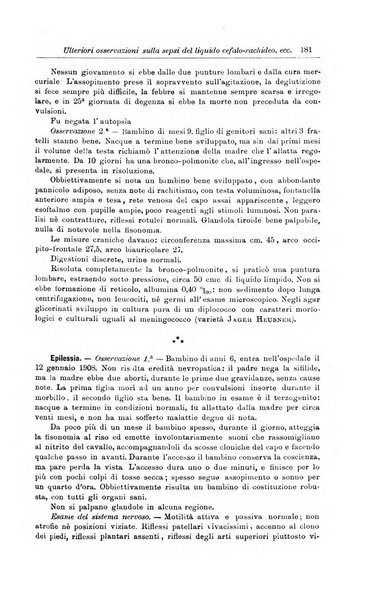 La pediatria periodico mensile indirizzato al progresso degli studi sulle malattie dei bambini