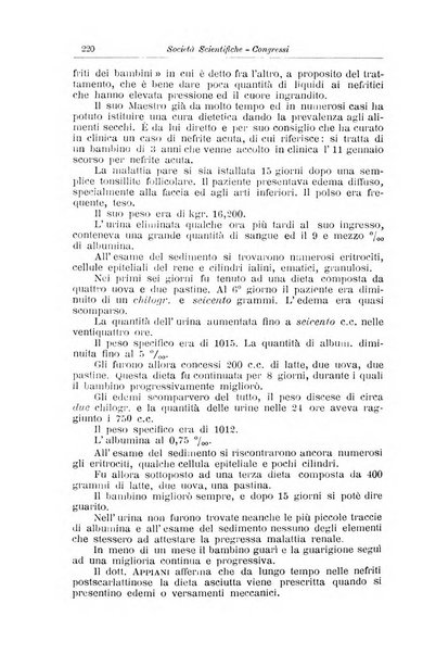 La pediatria periodico mensile indirizzato al progresso degli studi sulle malattie dei bambini