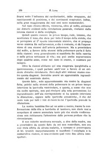 La pediatria periodico mensile indirizzato al progresso degli studi sulle malattie dei bambini