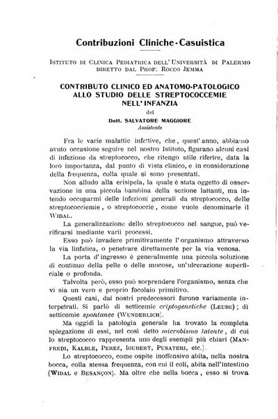 La pediatria periodico mensile indirizzato al progresso degli studi sulle malattie dei bambini