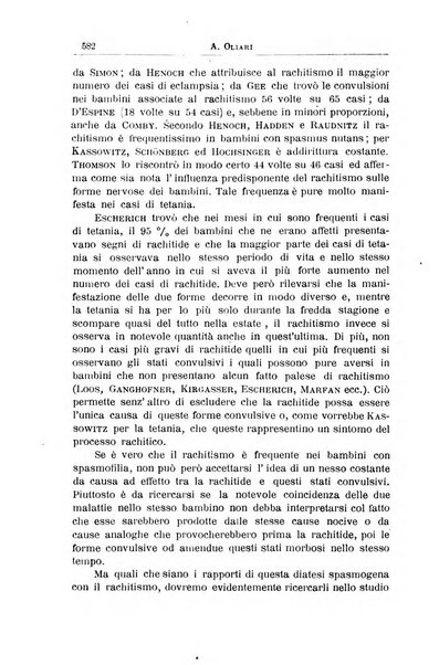 La pediatria periodico mensile indirizzato al progresso degli studi sulle malattie dei bambini