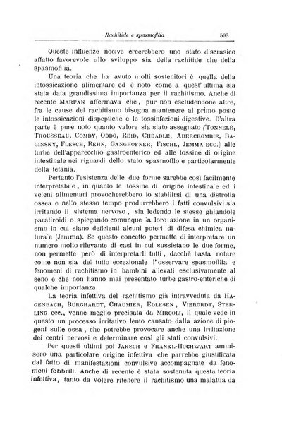 La pediatria periodico mensile indirizzato al progresso degli studi sulle malattie dei bambini