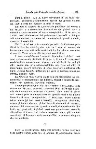 La pediatria periodico mensile indirizzato al progresso degli studi sulle malattie dei bambini