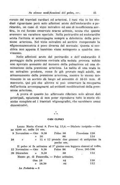 La pediatria periodico mensile indirizzato al progresso degli studi sulle malattie dei bambini