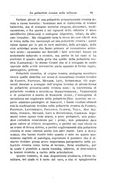 La pediatria periodico mensile indirizzato al progresso degli studi sulle malattie dei bambini