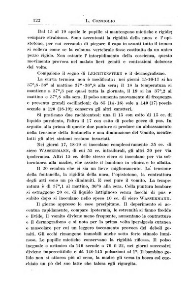 La pediatria periodico mensile indirizzato al progresso degli studi sulle malattie dei bambini