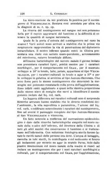 La pediatria periodico mensile indirizzato al progresso degli studi sulle malattie dei bambini